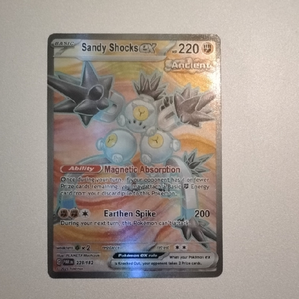 Sandy Shocks EX Pokémon Card